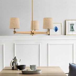 Люстра на штанге Imperiumloft Jorgenson White/Light wood STAVRA01 в Югорске - yugorsk.ok-mebel.com | фото 6