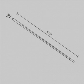 Модульный светильник Maytoni Basis C100CL-L1000-24W3-6K-B в Югорске - yugorsk.ok-mebel.com | фото 6