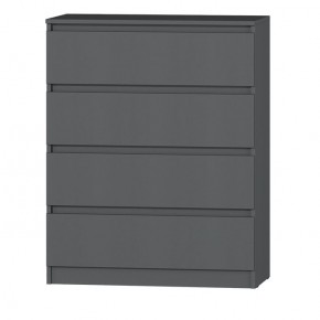 МС "Хилтон" Комод №1 800 (4 ящ.) графит в Югорске - yugorsk.ok-mebel.com | фото 2