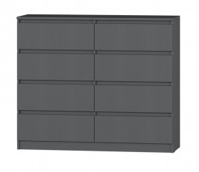 МС "Хилтон" Комод №3 1200 (8 ящ.) графит в Югорске - yugorsk.ok-mebel.com | фото 2