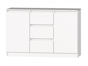 МС "Хилтон" Комод №4 1200 (белый текстурный) в Югорске - yugorsk.ok-mebel.com | фото 2