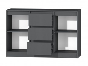 МС "Хилтон" Комод №4 1200 (графит) в Югорске - yugorsk.ok-mebel.com | фото 3