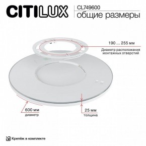 Накладной светильник Citilux NORMA CL749600 в Югорске - yugorsk.ok-mebel.com | фото 12