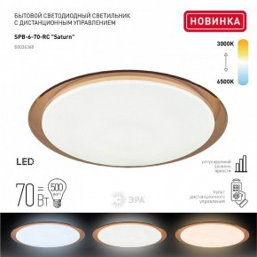 Накладной светильник Эра Классик SPB-6-70-RC Saturn (B) в Югорске - yugorsk.ok-mebel.com | фото 2