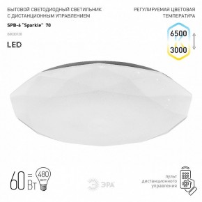 Накладной светильник Эра Классик SPB-6-70-RC Sparkle в Югорске - yugorsk.ok-mebel.com | фото 2