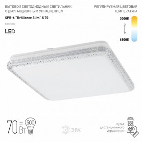 Накладной светильник Эра Классик SPB-6 Brilliance Slim S 70 в Югорске - yugorsk.ok-mebel.com | фото 2