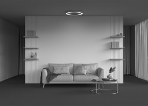 Накладной светильник Maytoni Lua C093CL-45W3K-W в Югорске - yugorsk.ok-mebel.com | фото 7