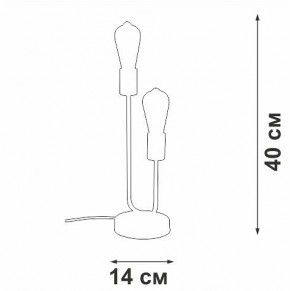 Настольная лампа декоративная Vitaluce V3005 V3005-1/2L в Югорске - yugorsk.ok-mebel.com | фото 5