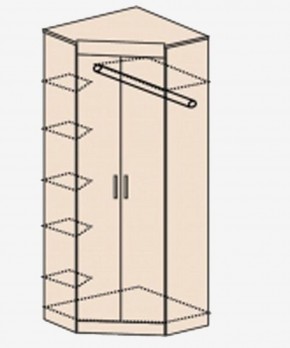 НИКА Н5 Шкаф угловой без зеркала в Югорске - yugorsk.ok-mebel.com | фото 3