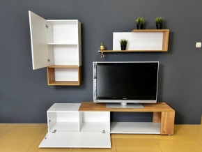ОСКАР NEXT Гостиная (дуб золотой/белый) в Югорске - yugorsk.ok-mebel.com | фото 2