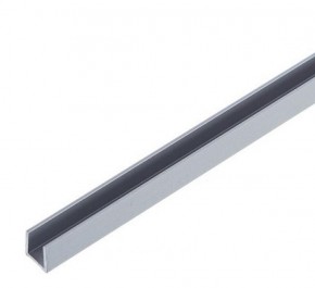 Планка торцевая "П" 4 мм для стеновой панели (алюминий) в Югорске - yugorsk.ok-mebel.com | фото