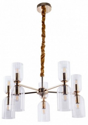 Подвесная люстра Arte Lamp Charm A1623LM-10GO в Югорске - yugorsk.ok-mebel.com | фото