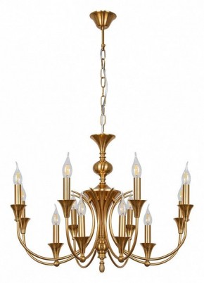 Подвесная люстра Arte Lamp Collinetta A4094LM-12PB в Югорске - yugorsk.ok-mebel.com | фото 2