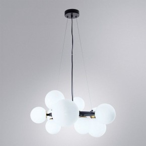 Подвесная люстра Arte Lamp Gemini A2243SP-10BK в Югорске - yugorsk.ok-mebel.com | фото 3