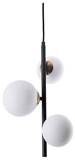 Подвесная люстра Arte Lamp Gemini A2243SP-3BK в Югорске - yugorsk.ok-mebel.com | фото