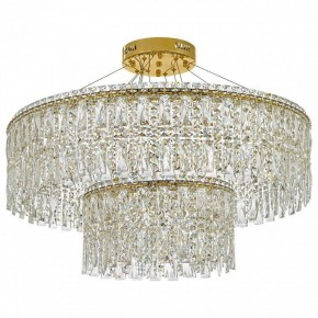 Подвесная люстра Arti Lampadari Ovindoli Gold Ovindoli L 1.5.80+40.100 G в Югорске - yugorsk.ok-mebel.com | фото 2