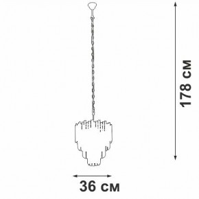 Подвесная люстра Vitaluce V58470 V58470-8/5 в Югорске - yugorsk.ok-mebel.com | фото 4
