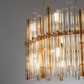 Подвесной светильник Arte Lamp Crystalla A4111LM-16GO в Югорске - yugorsk.ok-mebel.com | фото 3