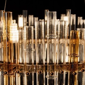 Подвесной светильник Arte Lamp Crystalla A4111LM-16GO в Югорске - yugorsk.ok-mebel.com | фото 6