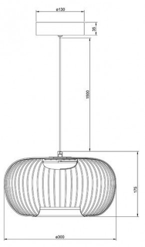 Подвесной светильник Arte Lamp Flare A3527SP-12BK в Югорске - yugorsk.ok-mebel.com | фото 3