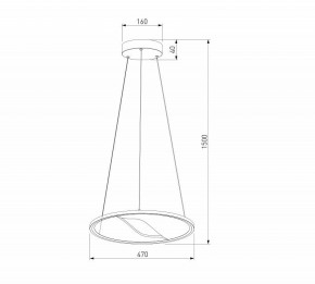 Подвесной светильник Eurosvet Occhio 40026/1 LED серый в Югорске - yugorsk.ok-mebel.com | фото 5