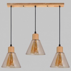 Подвесной светильник Imex MD.5870 MD.5870-3-P-WOOD+BK в Югорске - yugorsk.ok-mebel.com | фото