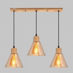Подвесной светильник Imex MD.5870 MD.5870-3-P-WOOD+BK в Югорске - yugorsk.ok-mebel.com | фото 2