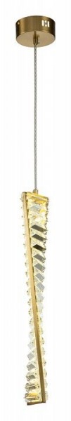 Подвесной светильник Indigo Frizzante 12015/1P Brass в Югорске - yugorsk.ok-mebel.com | фото 3