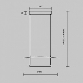 Подвесной светильник Maytoni Ambience MOD280PL-L30B3K1 в Югорске - yugorsk.ok-mebel.com | фото 4