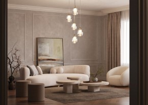 Подвесной светильник Maytoni Aura MOD016PL-05BS в Югорске - yugorsk.ok-mebel.com | фото 4