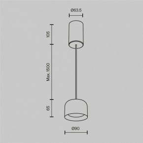 Подвесной светильник Maytoni Comfy P113-L12-3K-BS в Югорске - yugorsk.ok-mebel.com | фото 4