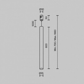 Подвесной светильник Maytoni Focus Led TR156-1-5W3K-BS в Югорске - yugorsk.ok-mebel.com | фото 4