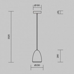 Подвесной светильник Maytoni Pilastro MOD430PL-01CM в Югорске - yugorsk.ok-mebel.com | фото 5