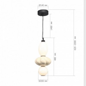 Подвесной светильник ST-Luce FLORENTINI SL6134.413.01 в Югорске - yugorsk.ok-mebel.com | фото 4