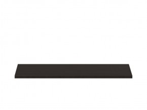 Полка ОРИОН для шкафа широкая, цвет Дуб Венге в Югорске - yugorsk.ok-mebel.com | фото 2