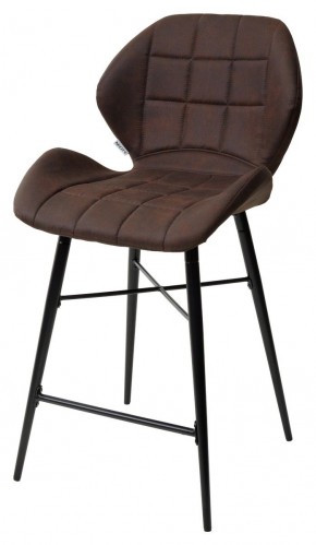 Полубарный стул MARCEL COWBOY-#800 темно-коричневый (H=65cm), ткань микрофибра М-City в Югорске - yugorsk.ok-mebel.com | фото