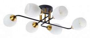 Потолочная люстра Arte Lamp Andrea A8141PL-6BK в Югорске - yugorsk.ok-mebel.com | фото