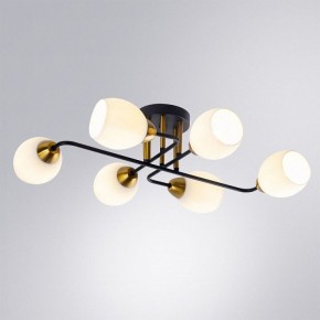 Потолочная люстра Arte Lamp Andrea A8141PL-6BK в Югорске - yugorsk.ok-mebel.com | фото 2