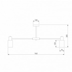Потолочная люстра Eurosvet Vegga 70160/12 хром Smart в Югорске - yugorsk.ok-mebel.com | фото 4