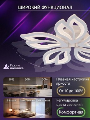 Потолочная люстра Natali Kovaltseva FORTUNA LED LAMPS 81107/4C в Югорске - yugorsk.ok-mebel.com | фото 6