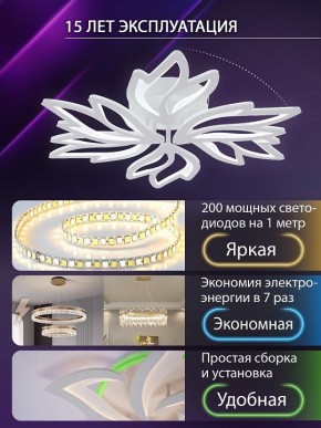 Потолочная люстра Natali Kovaltseva RIF LED LAMPS 81118/5C в Югорске - yugorsk.ok-mebel.com | фото 5