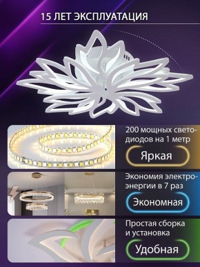 Потолочная люстра Natali Kovaltseva RIF LED LAMPS 81118/6C в Югорске - yugorsk.ok-mebel.com | фото 5