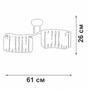 Потолочная люстра Vitaluce V5884 V5884-0/4PL в Югорске - yugorsk.ok-mebel.com | фото 4