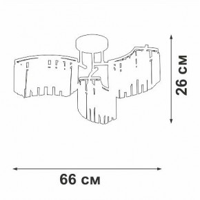 Потолочная люстра Vitaluce V5884 V5884-0/6PL в Югорске - yugorsk.ok-mebel.com | фото 3