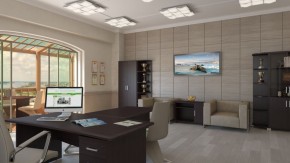 Приставка для стола руководителя Премиум Пр.Б-12 в Югорске - yugorsk.ok-mebel.com | фото 4
