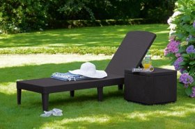 Шезлонг Джайпур (Jaipur Sun lounger) виски-коричневый в Югорске - yugorsk.ok-mebel.com | фото 2