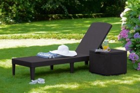 Шезлонг Джайпур (Jaipur Sun lounger) виски-коричневый в Югорске - yugorsk.ok-mebel.com | фото 2