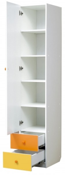 Шкаф 1-но дверный с ящиками Радуга (400) в Югорске - yugorsk.ok-mebel.com | фото 2