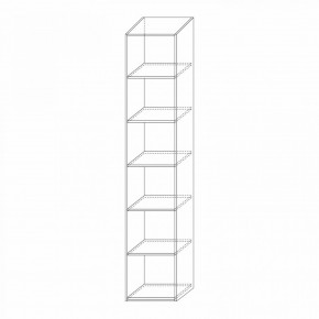 Шкаф 450 с зеркальным фасадом Марсель в Югорске - yugorsk.ok-mebel.com | фото 7