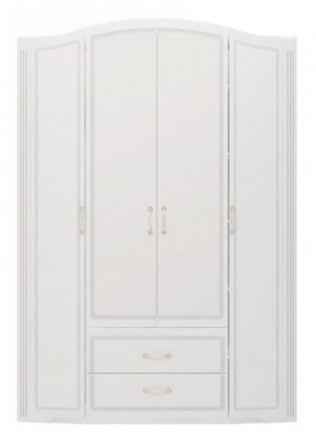 Шкаф для одежды 4-х дв.с ящиками Виктория 2  с зеркалами в Югорске - yugorsk.ok-mebel.com | фото 1